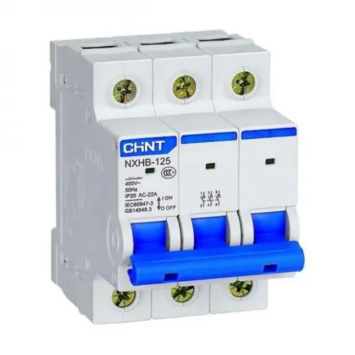 Выключатель нагрузки 3п 63А NXHB-125 (R) CHINT 193183 - фото