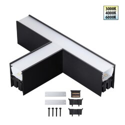 Светильник соединитель «Т» с переключателем цветовой темперетуры «Novotech» 359611, серия: FATTO - Переключатель цветовой температуры