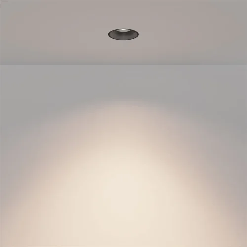 Встраиваемый светильник Мини / Mini 7 Вт 3000 К 50° (Черный) DL059-7W3K-TRS-B - фото 4