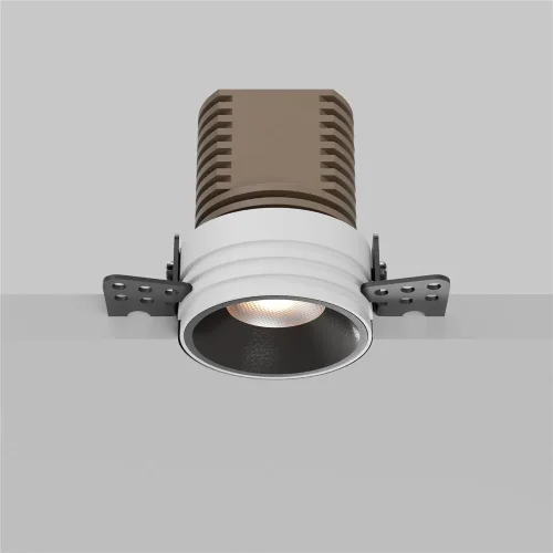 Встраиваемый светильник Мини / Mini 7 Вт 3000 К 50° (Черный) DL059-7W3K-TRS-B - фото 7