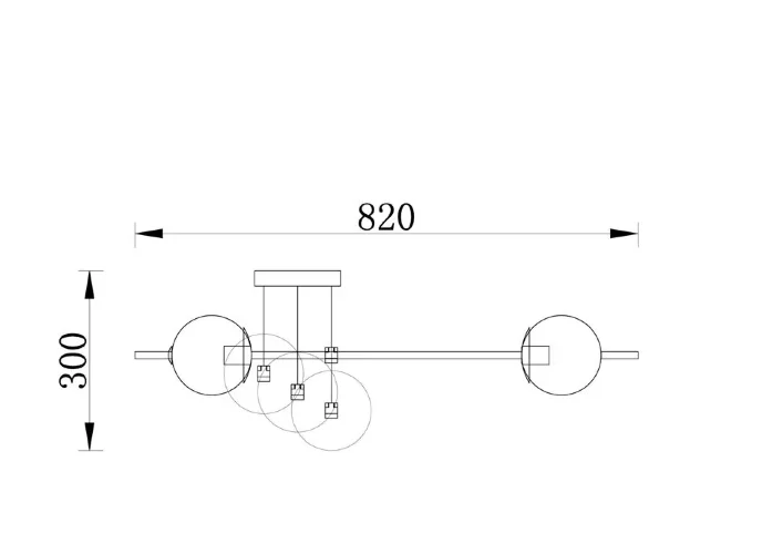 Подвесной светильник Freya FR5205PL-08BS (Латунь) - фото 11