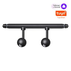 Светильник диммируемый со сменой цветовой температуры (управление - пульт ДУ/ приложение Smart Life) «Novotech» 359375, серия: GLAT - Приложение Smart Life