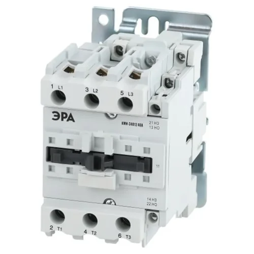 Контактор КМИ-34012 40А 230В/АС3 1НО; 1НЗ PRO Эра Б0050444 - фото