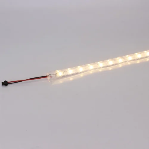 Светодиодная линейка в корпусе 2835, 25 led, 220V, 8W, 500mm, D215, white - фото I