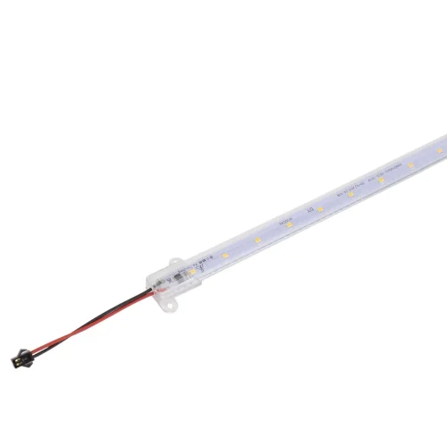 Светодиодная линейка в корпусе 2835, 25 led, 220V, 8W, 500mm, D215, white - фото III