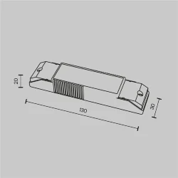 Источник питания DALI DT6 5-12Вт IP20 (Белый) PSL-DL40-S-150-300mA