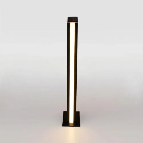 Ландшафтный светильник уличный Flat 3000K чёрный 1538 TECHNO LED черный - фото 2