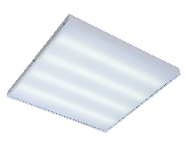 Универсальный офисный светодиодный светильник Армстронг 36 Вт IP44 595x595x40 мм 6000K Опал - фото 3