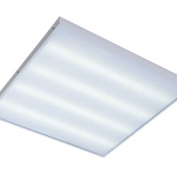 Универсальный офисный светодиодный светильник Армстронг 36 Вт IP44 595x595x40 мм 6000K Опал