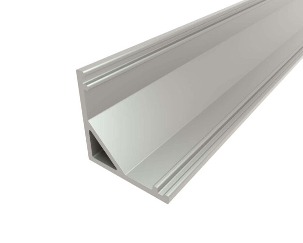 Профиль угловой алюминиевый LC-LPU-1616-2 Anod - фото