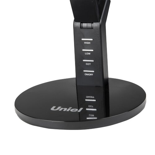 TLD-570 Black-LED-500Lm-2700-5500K-Dimmer Светильник настольный, 9W, Сенсорный выключатель, Черный, TM Uniel - фото 7