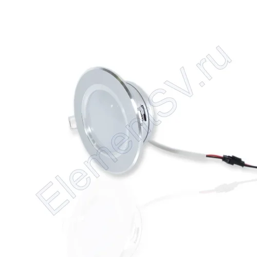 Светодиодный светильник точечный RS D115 matt glass (5W, Warm White) - фото.