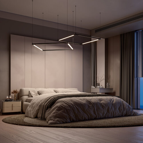 Module System Набор подвеса угловой с питанием (черный) - Фото 3