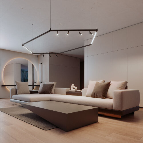 Module System Набор подвеса угловой с питанием (черный) - Фото 6