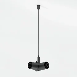 Module System Набор подвеса угловой с питанием (черный) 85187/00 (066184)