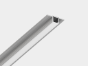 Встраиваемый в гипсокартон алюминиевый профиль Design LED без видимой рамки LG16, 2500 мм, анодированный, LG16-R - фото