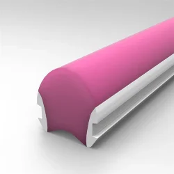 Светорассеивающий силиконовый профиль SK18 (9mm, pink)