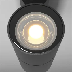 Настенный светильник (бра) Bowery GU10х1 50Вт IP 54 (Черный)