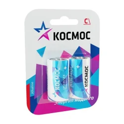 Элемент питания алкалиновый C/LR14 Максимум BP2 (блист.2шт) КОСМОС KOCLR14MAX2BL