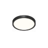 DK6520-BK Накладной светильник THIN, IP40, 18W, 3000K/4000K/6500K, переключатель цветовой температуры на корпусе, черный, полимер. Фото 4