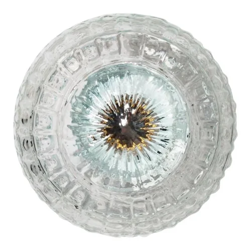 Светильник НББ 64-60-080 'Гранат' d150 1х60Вт E27 IP20 прозр./корпус прямой бел. Элетех 1005100178 - фото 2