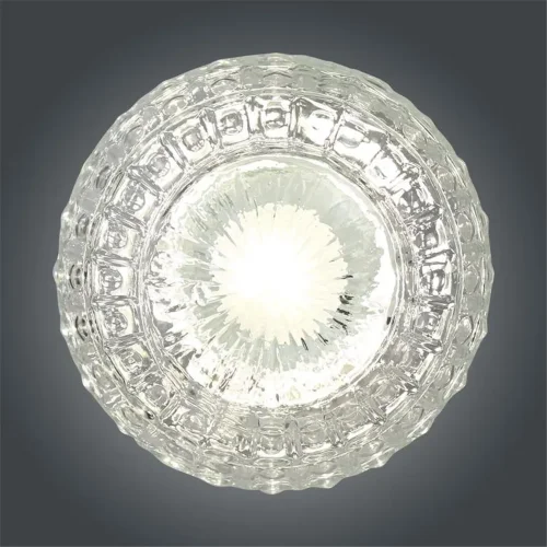 Светильник НББ 64-60-080 'Гранат' d150 1х60Вт E27 IP20 прозр./корпус прямой бел. Элетех 1005100178 - фото 5