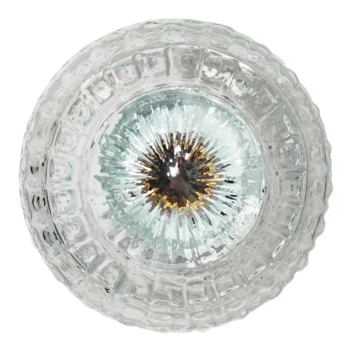 Светильник НББ 64-60-080 'Гранат' d150 1х60Вт E27 IP20 прозр./корпус прямой бел. Элетех 1005100178 - фото 2