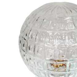 Светильник НББ 64-60-080 'Гранат' d150 1х60Вт E27 IP20 прозр./корпус прямой бел. Элетех 1005100178