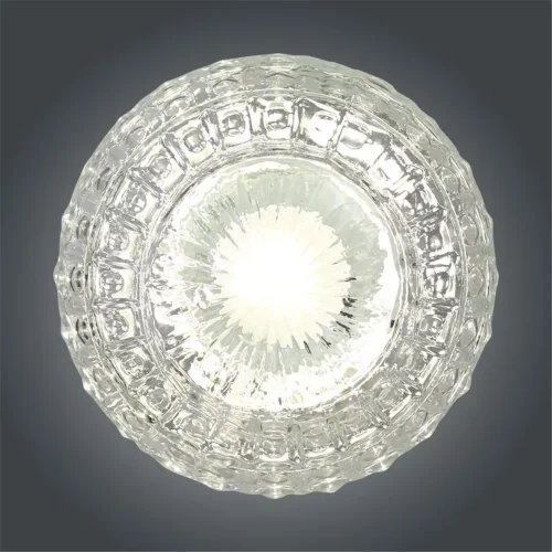 Светильник НББ 64-60-080 'Гранат' d150 1х60Вт E27 IP20 прозр./корпус прямой бел. Элетех 1005100178 - фото 5