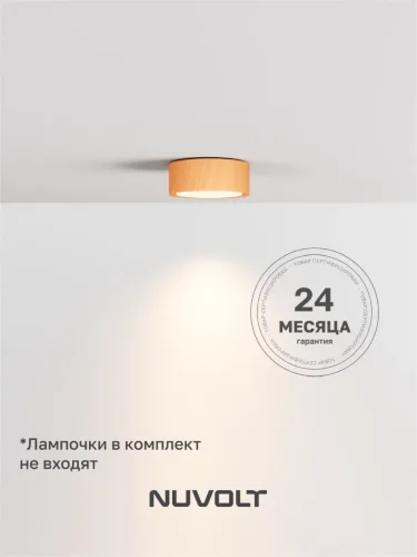 Потолочный светильник NUVOLT LDL-008RW (Дерево) - фото 9