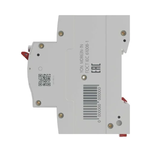 Выключатель автоматический дифференциального тока 2п (1P+N) C 32А 30мА тип A 6кА MDR63N YON MDR63N-1N2C32-A - фото 3