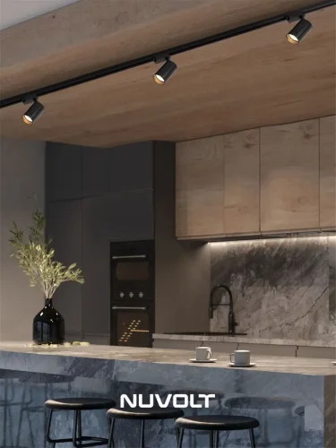 Трековый светильник NUVOLT LTL-003B (Черный) - фото 13