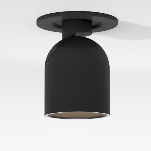 Светильник встраиваемый светодиодный Spot черный - Фото 2