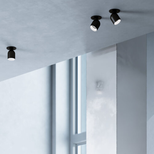 Светильник встраиваемый светодиодный Spot черный - Фото 3