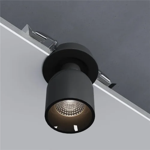 Светильник встраиваемый поворотный светодиодный Spot 7W 4000K черный 25093/LED - фото 3