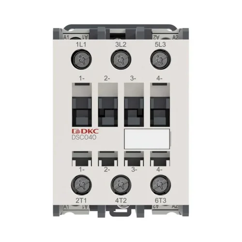 Контактор магнитный YON DSC040 40A 18.5кВт AC3 3P кат.220В AC YON DSC040-3C00A230 - фото 2