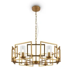 Подвесной светильник Bowi E14х6 (Золото)