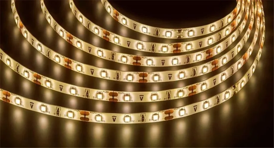 Лента светодиодная 71 704 NLS-3528WW60-4.8-IP65-12V-Pro R5 4.8Вт/м (уп.5м) Navigator 71704 - фото