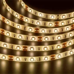 Лента светодиодная 71 704 NLS-3528WW60-4.8-IP65-12V-Pro R5 4.8Вт/м (уп.5м) Navigator 71704