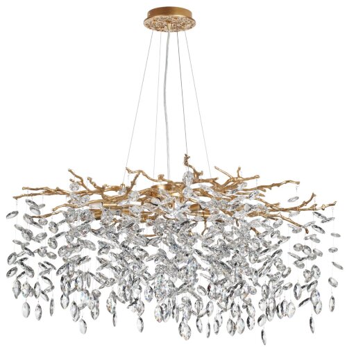 Люстра «ODEON LIGHT» 4969/12, серия: DELICA (крепление на планке). Фото 1.