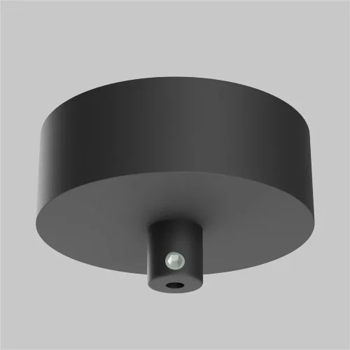 Накладная потолочная чаша для подвесных шинопроводов (Черный) TRA233SCB-B - фото 2