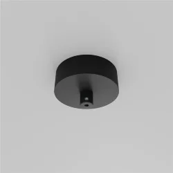 Накладная потолочная чаша для подвесных шинопроводов (Черный) TRA233SCB-B