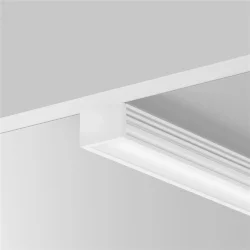 Алюминиевый профиль накладной 16x12 (Белый, 2 м), ALM-005-W-2M 631006 (Белый)