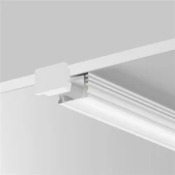 Алюминиевый профиль накладной 16x12 (Белый, 2 м), ALM-005-W-2M 631006 (Белый)