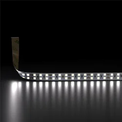 Светодиодная лента 240 LED 18 Вт IP20 двухрядная 6500К холодный белый 2835 24V 240Led 18W IP20 (061091)