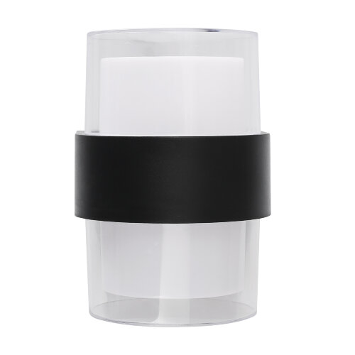 ULU-P22B-2x5W-4000K IP65 BLACK Светильник светодиодный уличный, Архитектурный накладной, Белый свет 4000K, Корпус черный, TM Uniel - фото 2