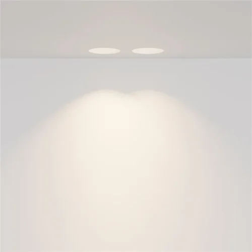 Встраиваемый светильник Gyps Modern GU10 2x10Вт (Белый) - фото 5