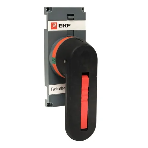 Рукоятка управления для прямой установки на рубильники реверсивные (I-0-II) TwinBlock 315-400А PROxima EKF tb-315-400-fh-rev - фото