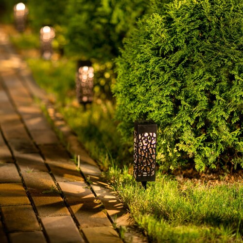 USL-S-818-PT180 MAGIC-1 Садовый светильник на солнечной батарее Магия-1, 1 светодиод, Теплый белый свет, 1xААA Ni-Mh аккумулятор в-к, IP44, TM Uniel - фото 5