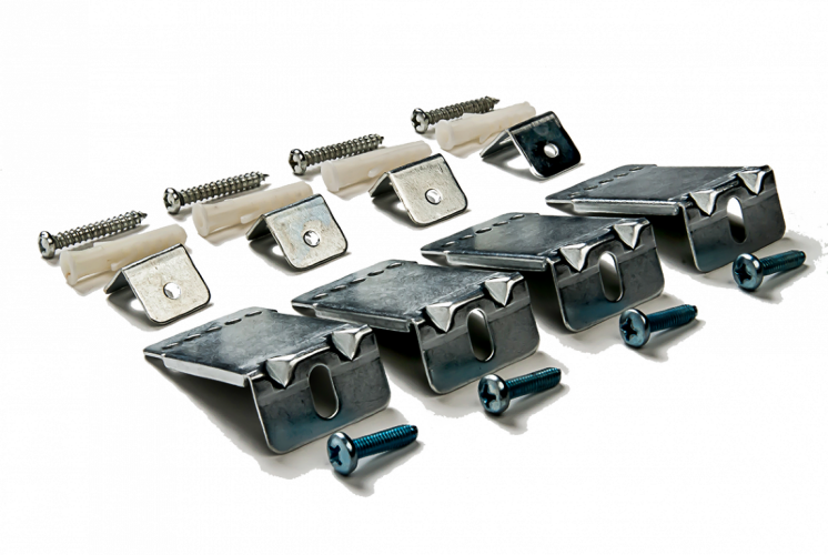 Комплект подвесов LP-КПП-Д потолочный ДЛИННЫЙ для панели светодиодной ультратонкой IN HOME - Фото